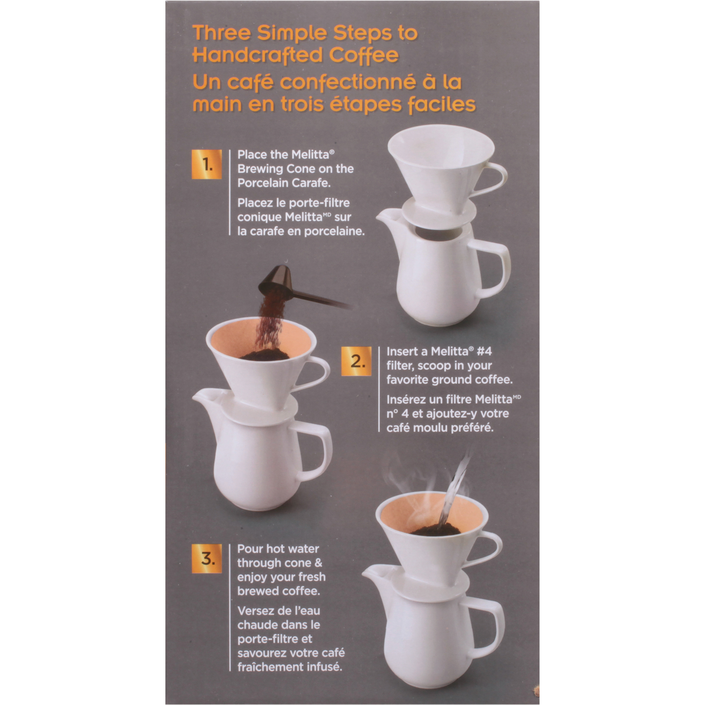 Porcelain Pour-Over Coffeemaker & Carafe Set (36oz)