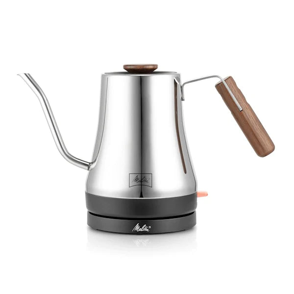 Electric Gooseneck Kettle Pourover Coffee And Tea Pot Stainless Steel