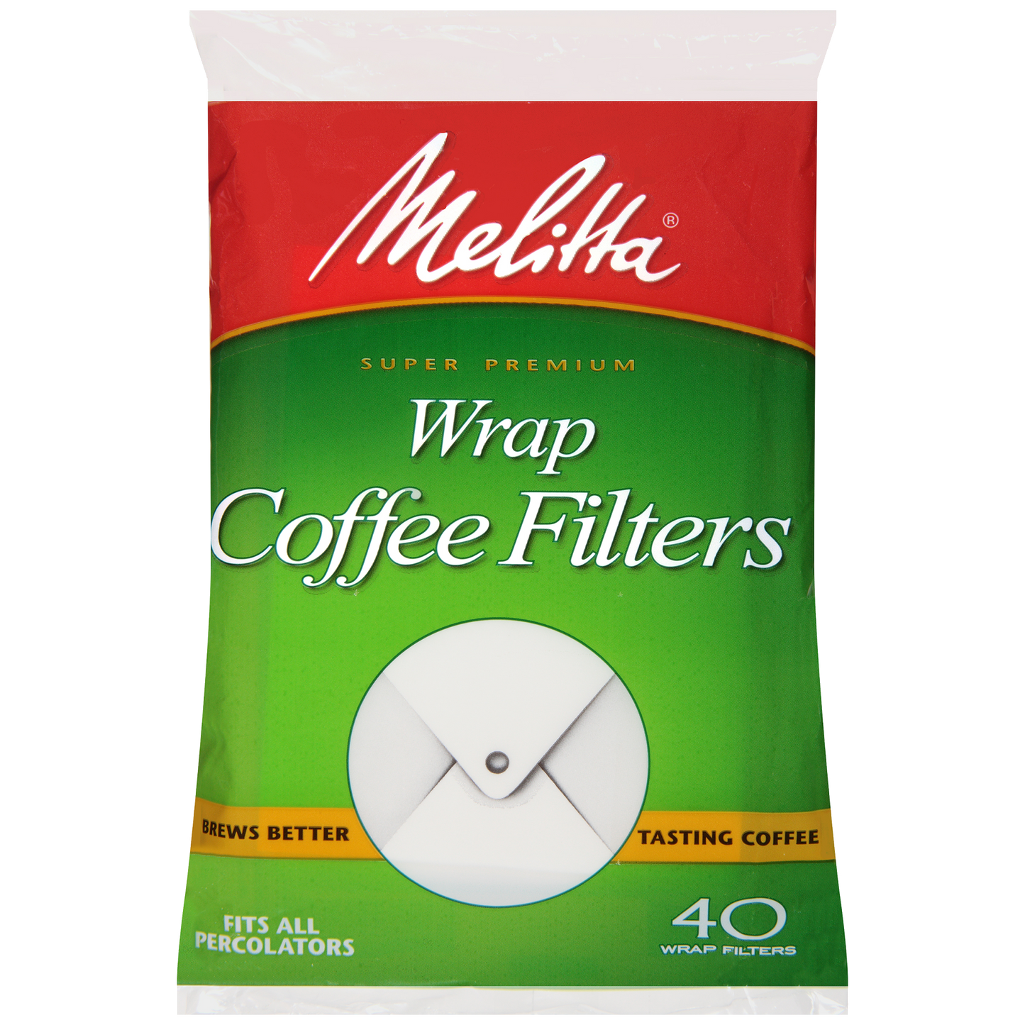 Wrap Filter Paper White - 40 Count