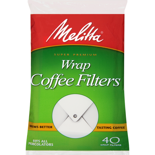 Wrap Filter Paper White - 40 Count