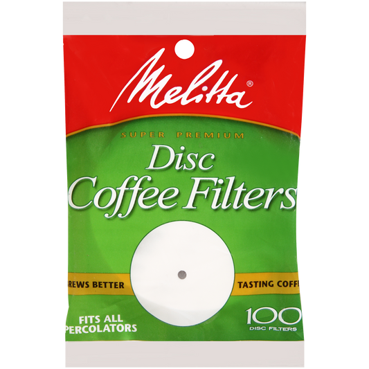 3.5 Disc Filter Paper White - 100 Count