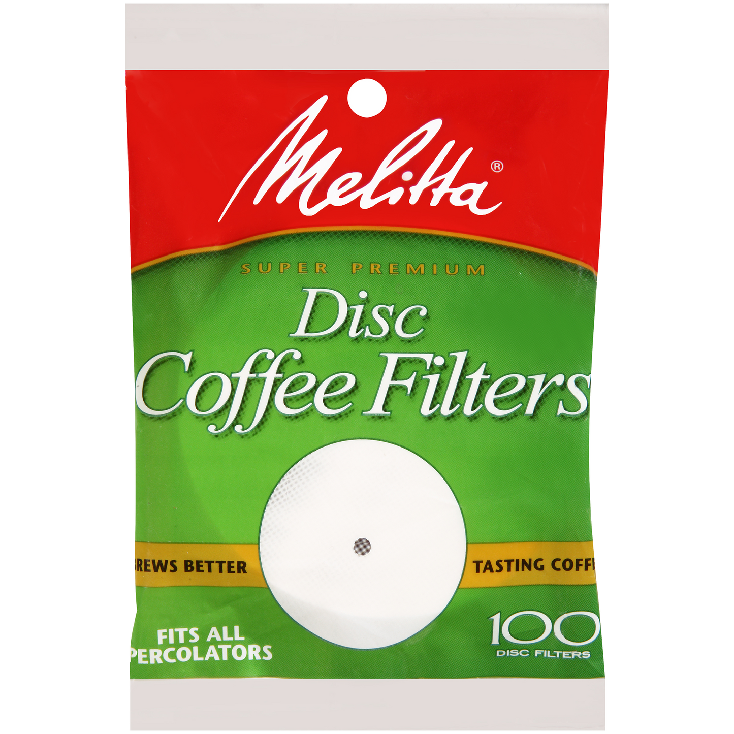 3.5 Disc Filter Paper White - 100 Count