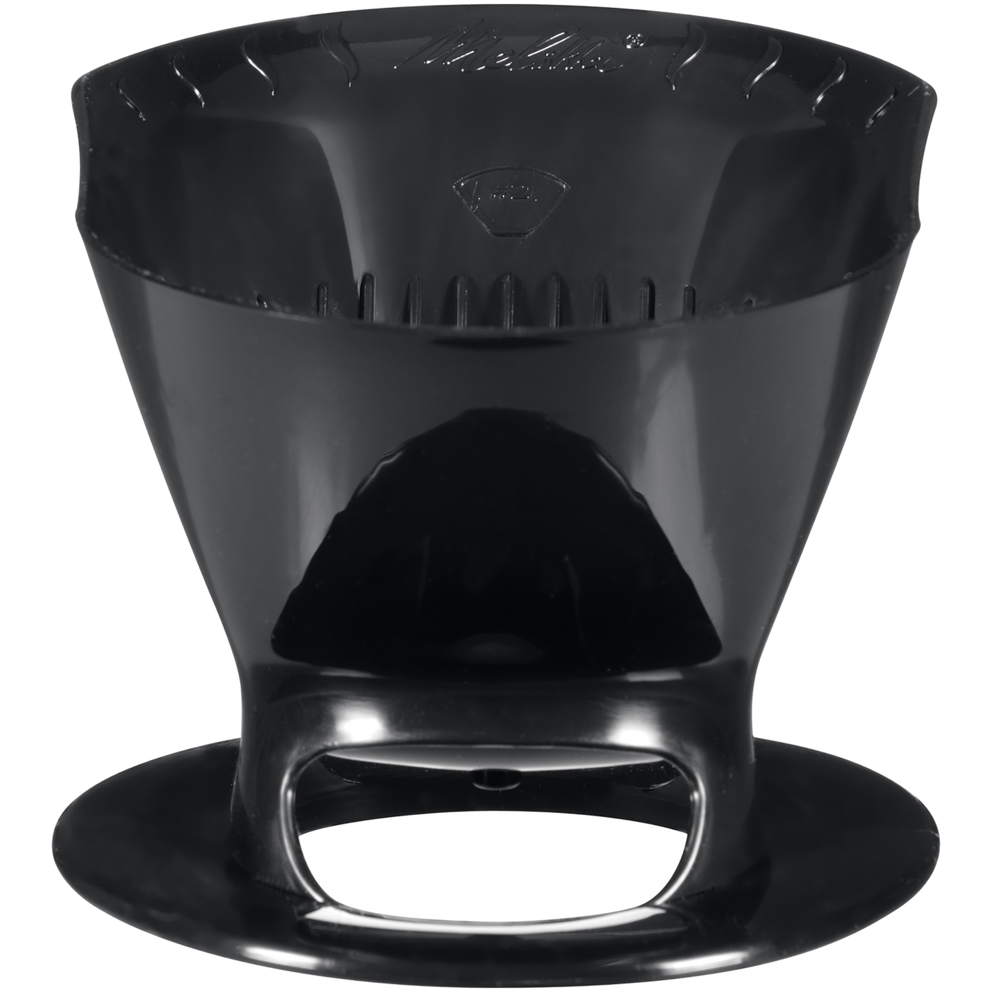 1-Cup Pour-Over Coffee Brew Cone - Black