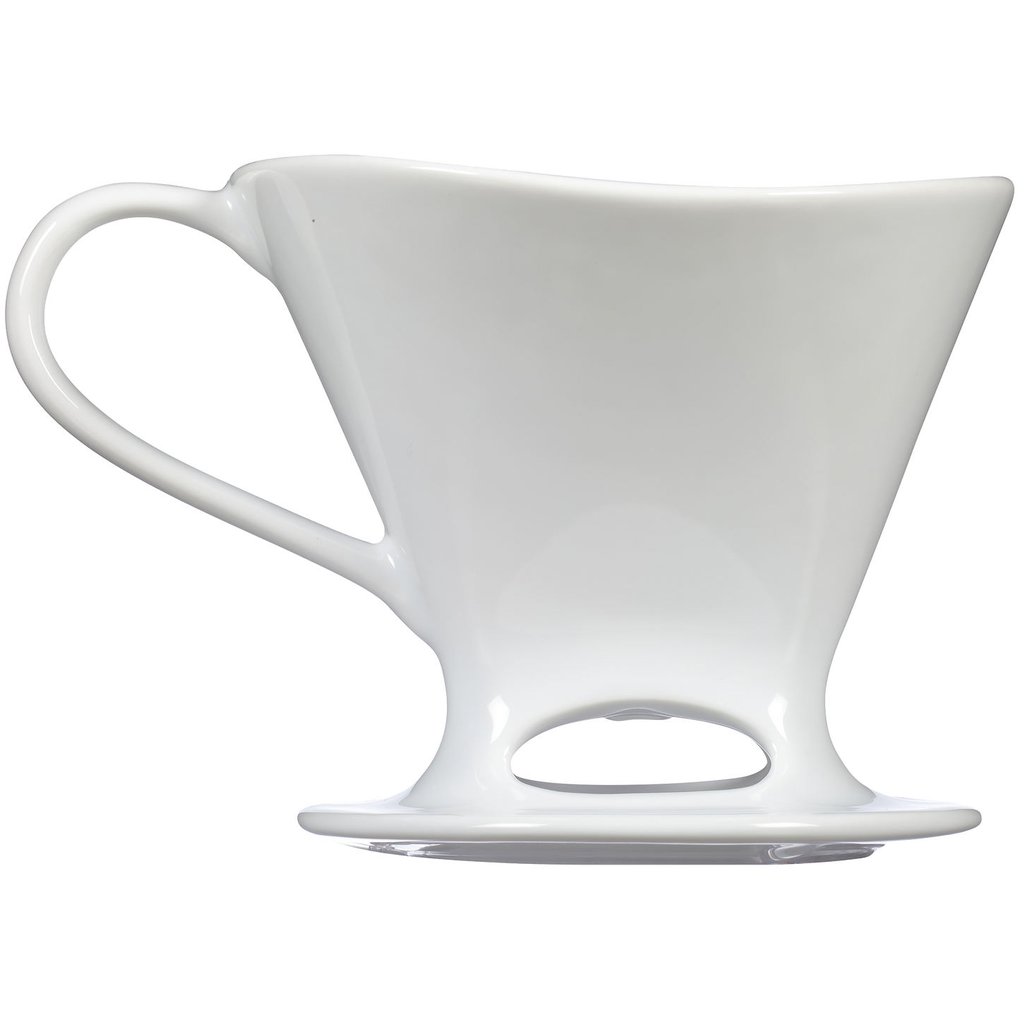 Signature Series 1-Cup Pour-Over Coffeemaker - Porcelain, White