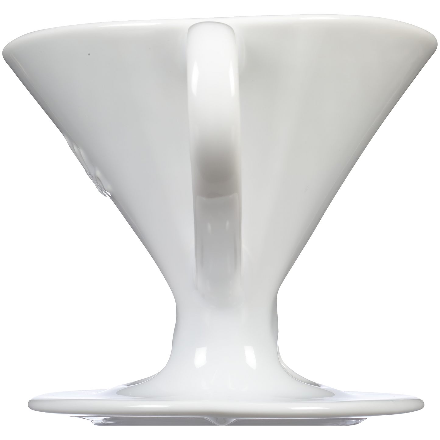 Signature Series 1-Cup Pour-Over Coffeemaker - Porcelain, White