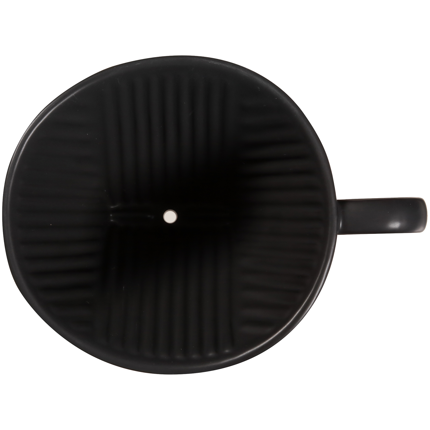 Signature Series 1-Cup Pour-Over Coffeemaker - Porcelain, Matte Black