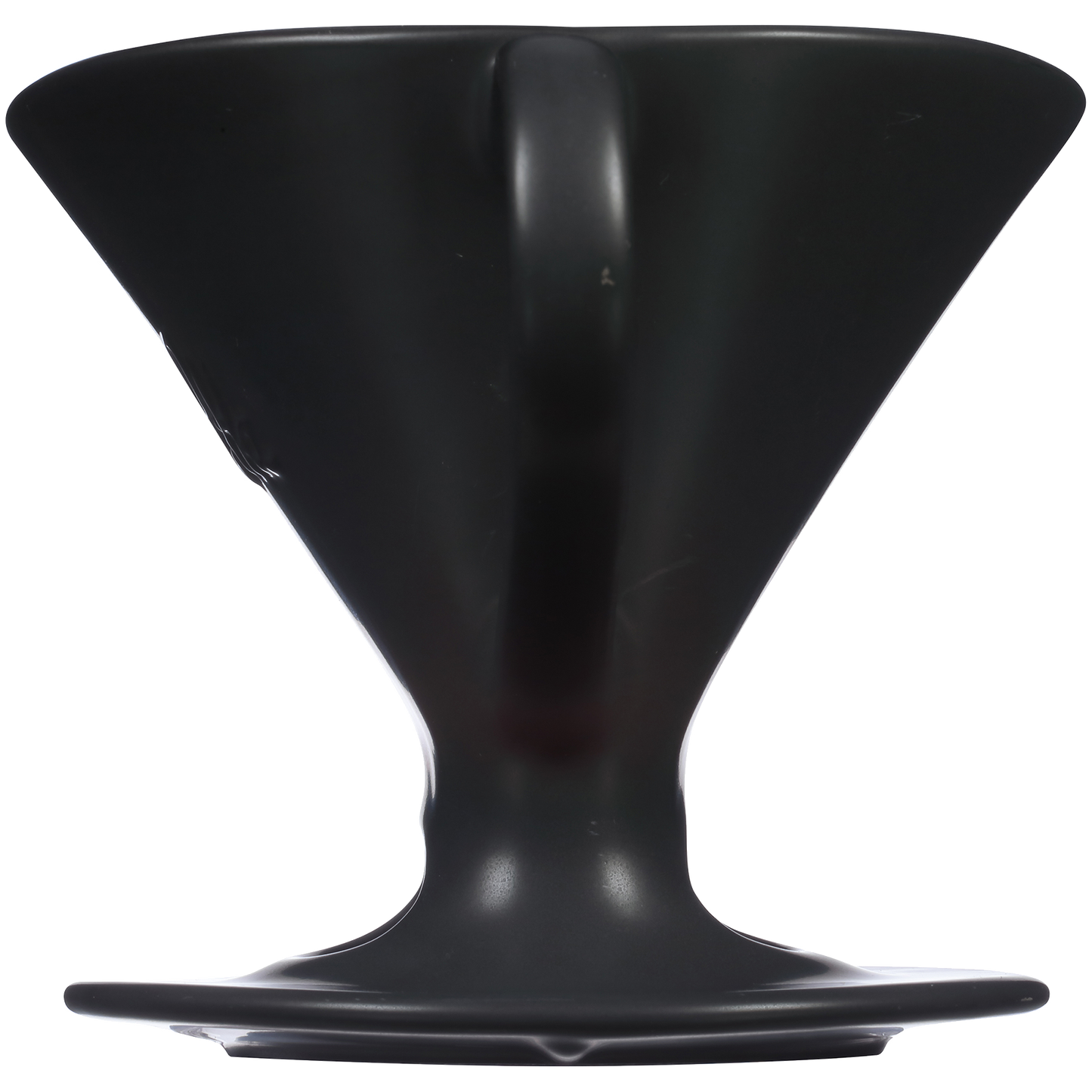 Signature Series 1-Cup Pour-Over Coffeemaker - Porcelain, Matte Black