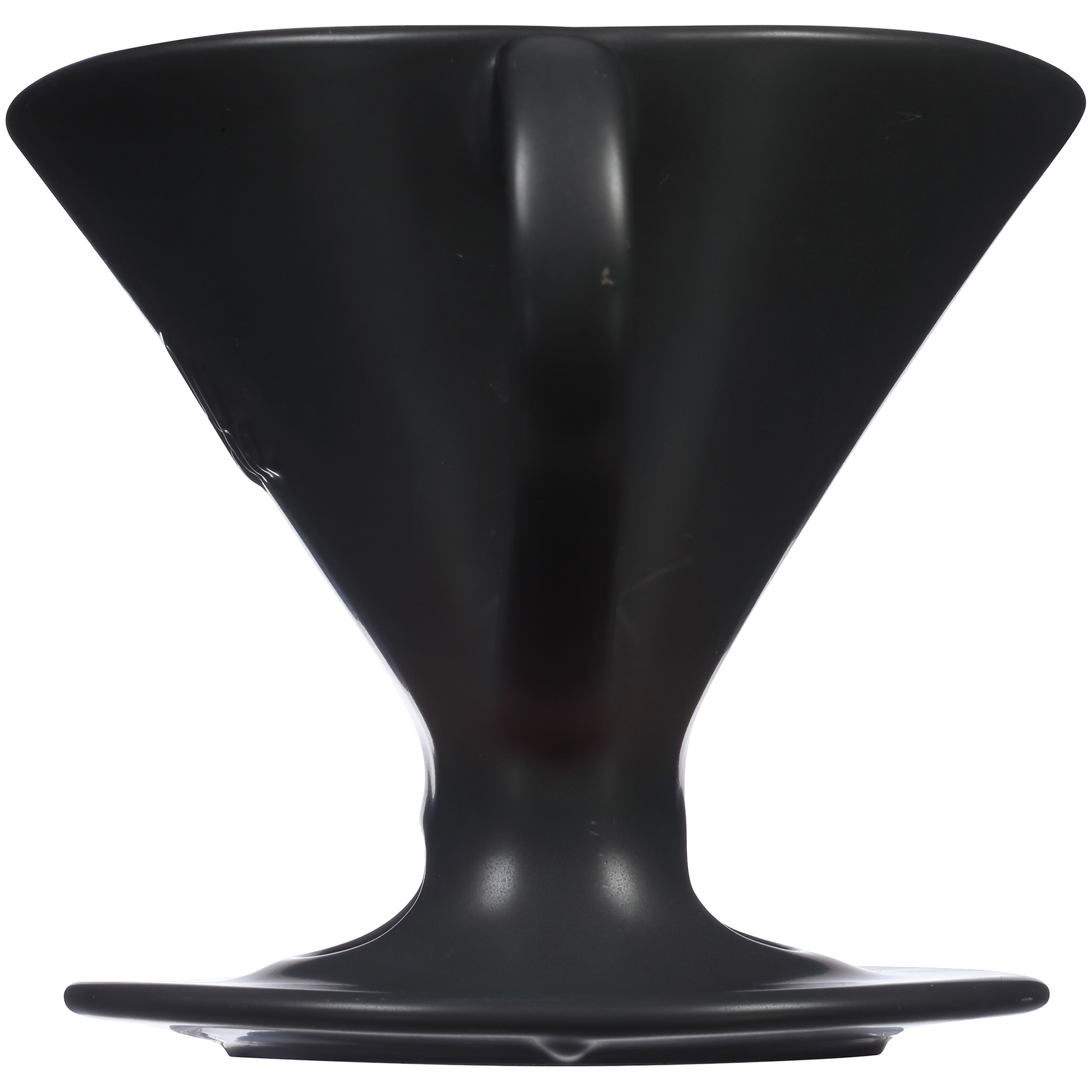 Signature Series 1-Cup Pour-Over Coffeemaker - Porcelain, Matte Black