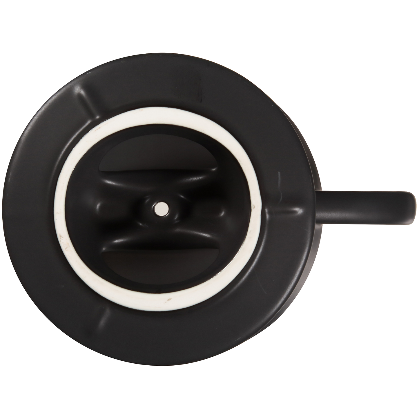 Signature Series 1-Cup Pour-Over Coffeemaker - Porcelain, Matte Black