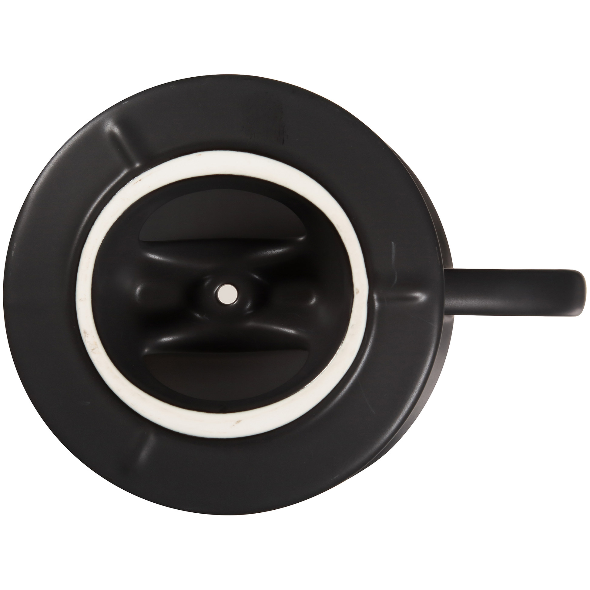Signature Series 1-Cup Pour-Over Coffeemaker - Porcelain, Matte Black