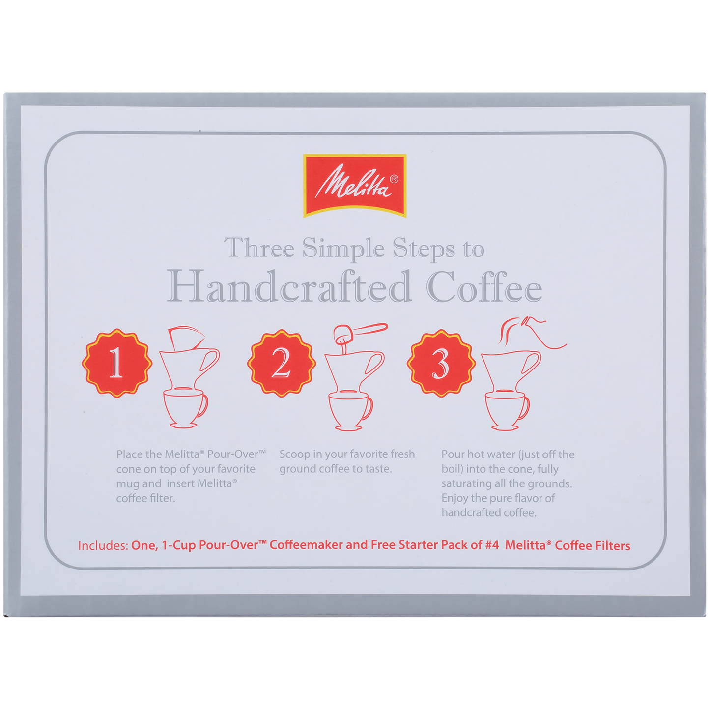 Signature Series 1-Cup Pour-Over Coffeemaker - Porcelain, Matte Black
