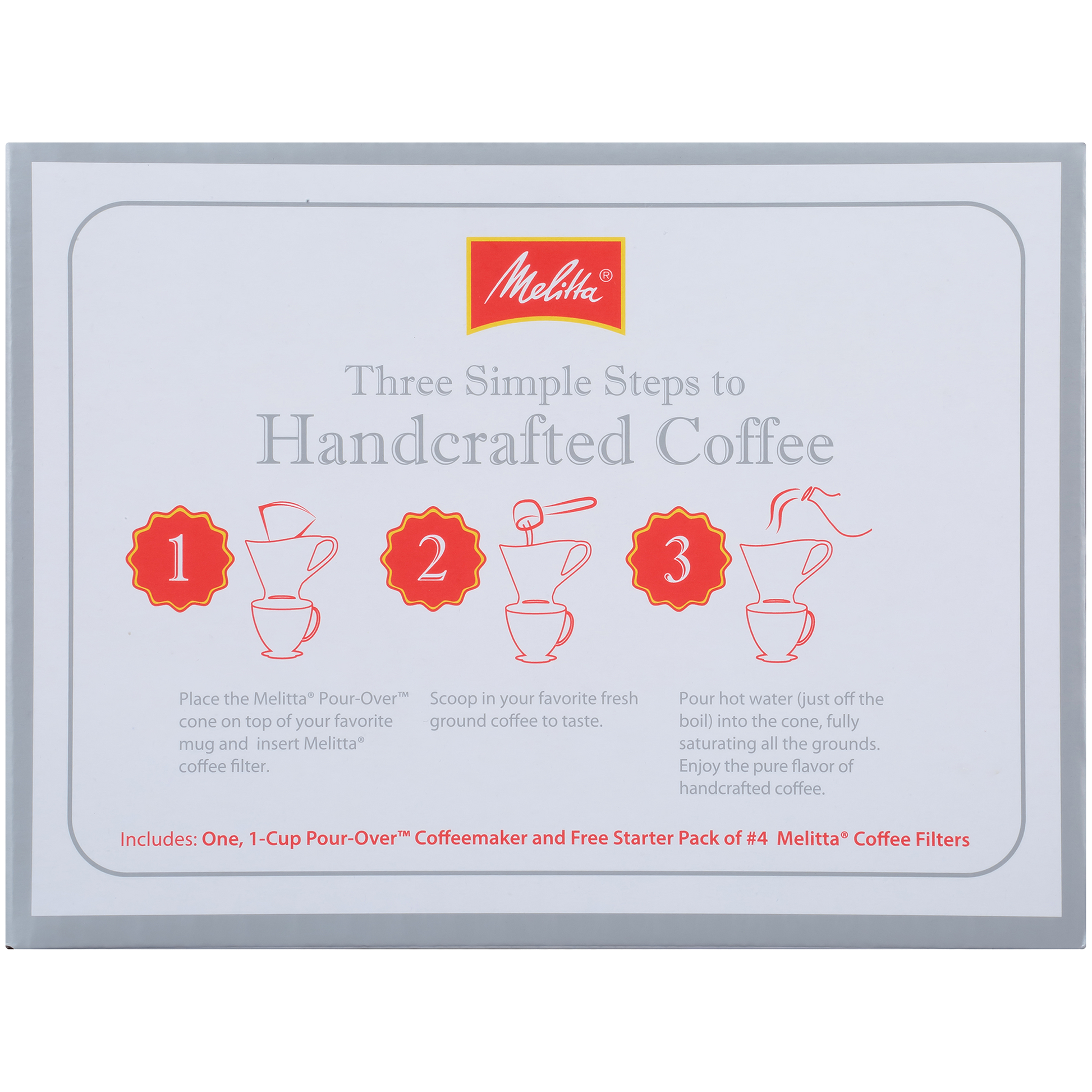 Signature Series 1-Cup Pour-Over Coffeemaker - Porcelain, Matte Black