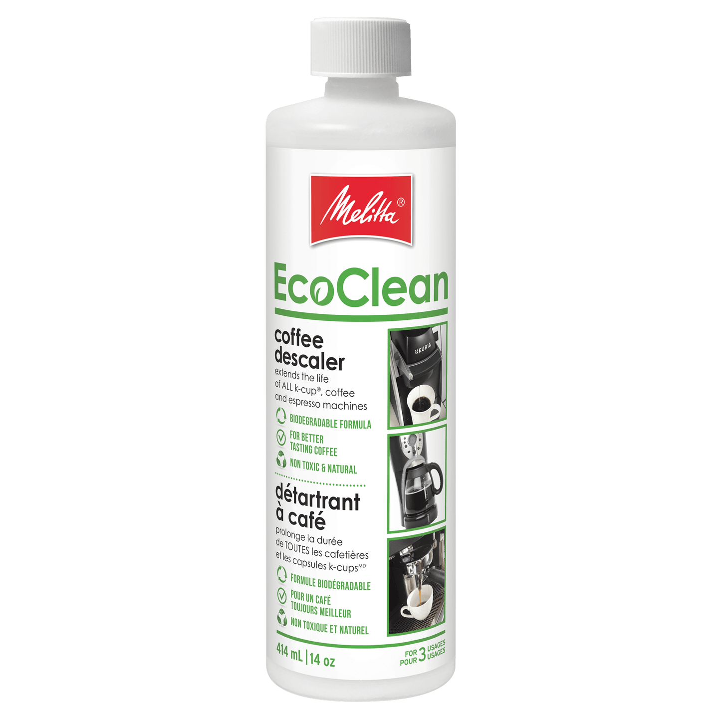Melitta EcoClean Coffee & Espresso Machine Descaler