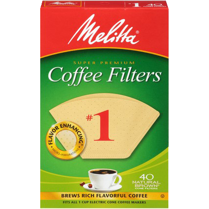 Coffee filter Melitta 1x2 - RIZOPOULOS COFFEE 1901