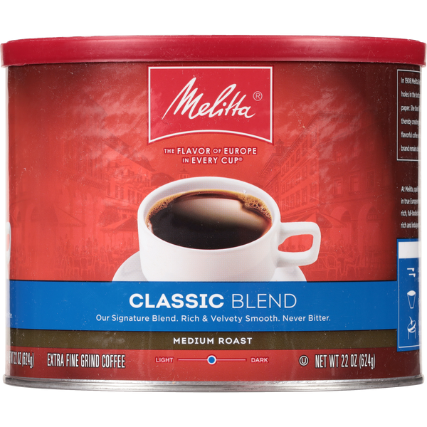 Melitta® Classic Blend Coffee - 22oz | Official Site – Melitta USA