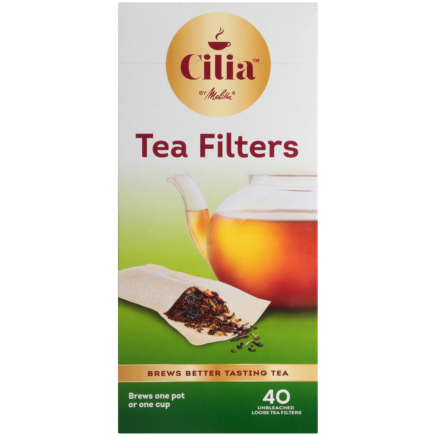 Tea Filter Paper - 40 Count