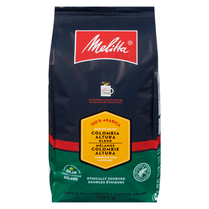 Colombian Altura Blend Whole Bean - Rainforest Alliance Certified - 2lb