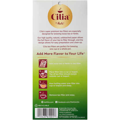 Tea Filter Paper - 40 Count