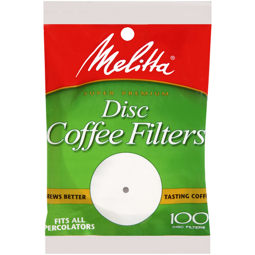3.5 Disc Filter Paper White - 100 Count hover