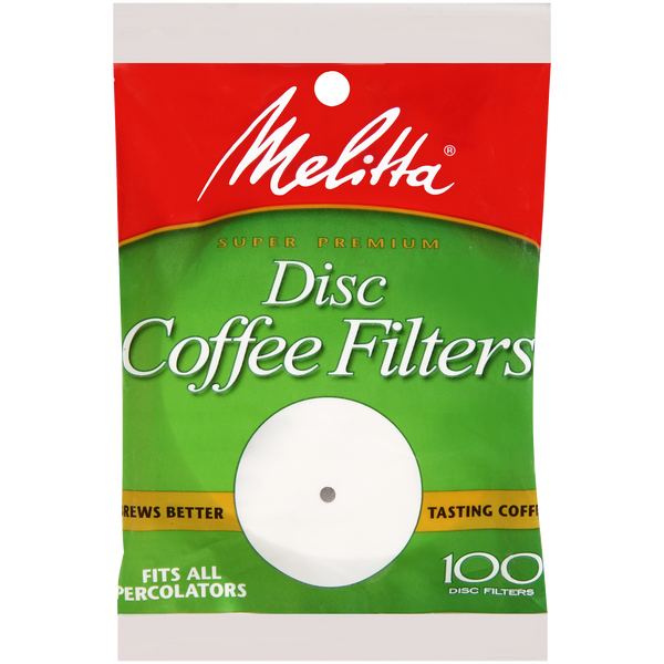 Melitta® 3.5 Disc Coffee Filter Paper White - 100 Ct – Melitta USA