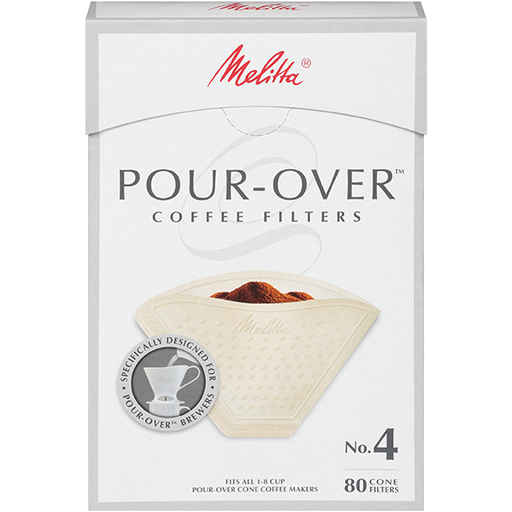 Melitta No. 4 Pour-Over Coffee Filters hover