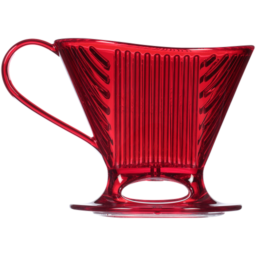 Signature Series 1-Cup Pour-Over Coffeemaker - Tritan™ Translucent Red main