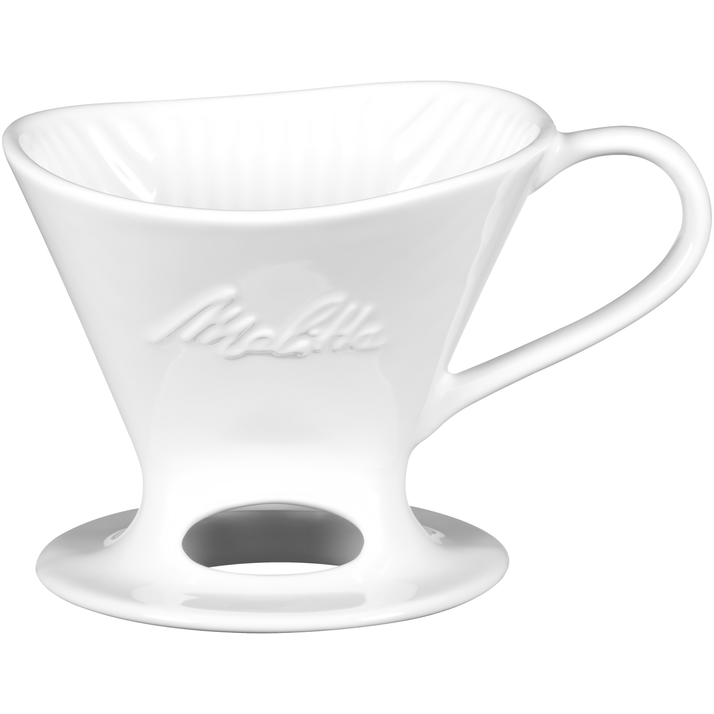 Melitta® Signature Series 1Cup PourOver Porcelain, White — Melitta USA