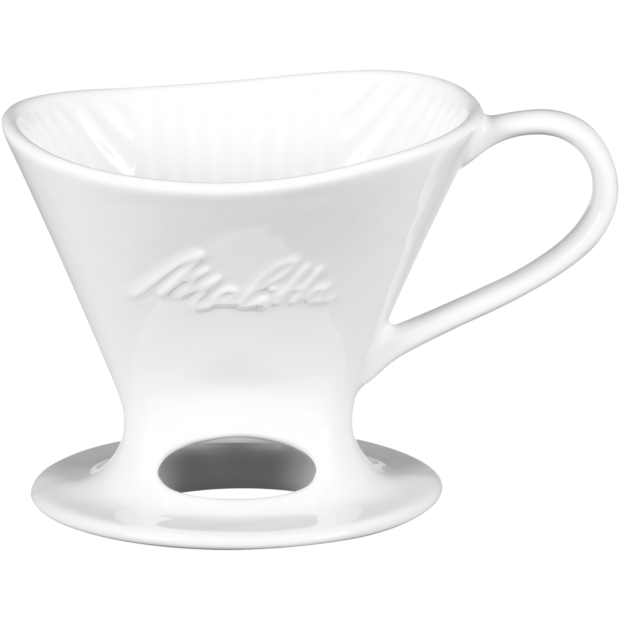Melitta® Signature Series 1Cup PourOver Porcelain, White — Melitta USA