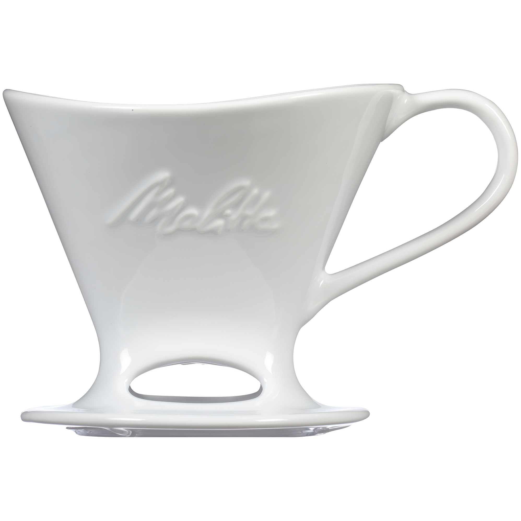 Melitta® Signature Series 1Cup PourOver Porcelain, White — Melitta USA