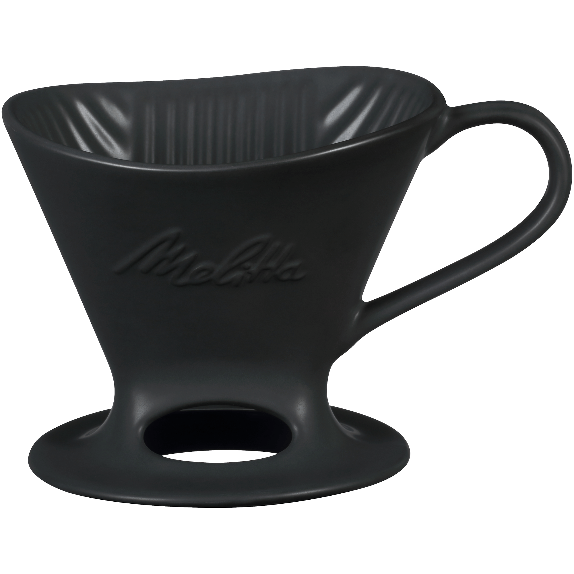Melitta® Series 1Cup Coffee PourOver Matte Black Site — Melitta USA