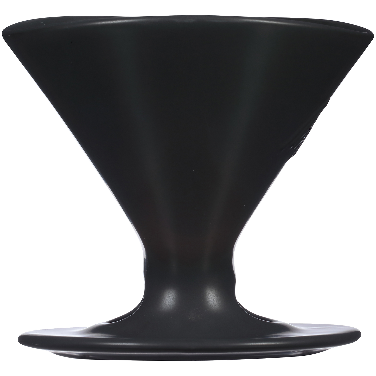Signature Series 1-Cup Pour-Over Coffeemaker - Porcelain, Matte Black