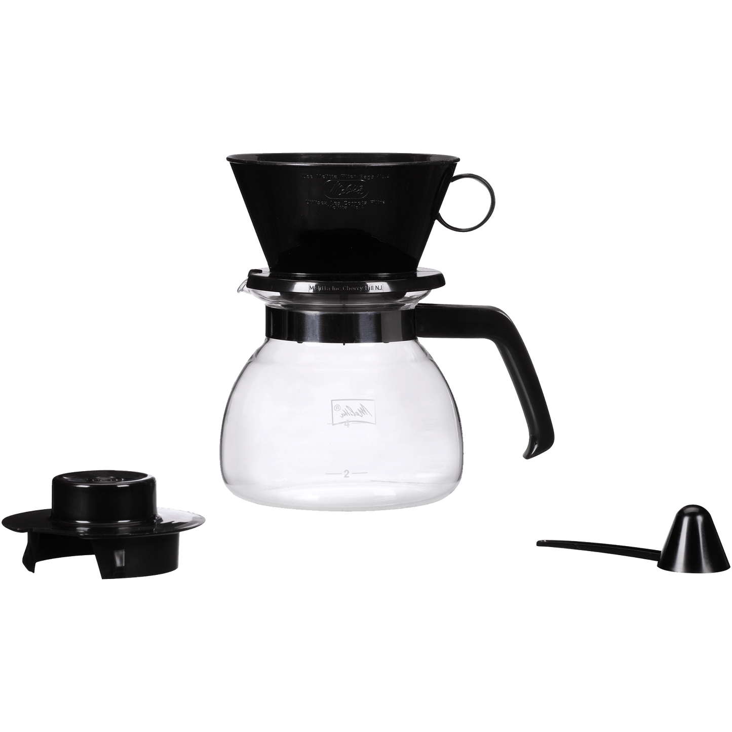 Pour-Over Coffeemaker & Glass Carafe Set - 36oz