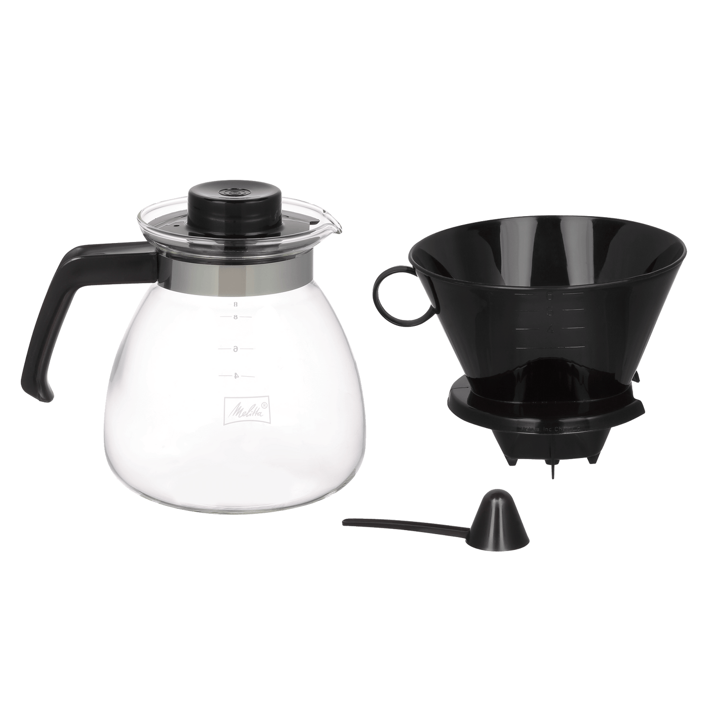 Pour-Over Coffeemaker & Glass Carafe Set (52oz)