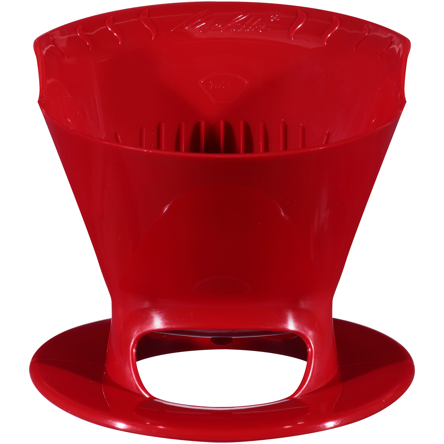 1-Cup Pour-Over Coffee Brew Cone - Red