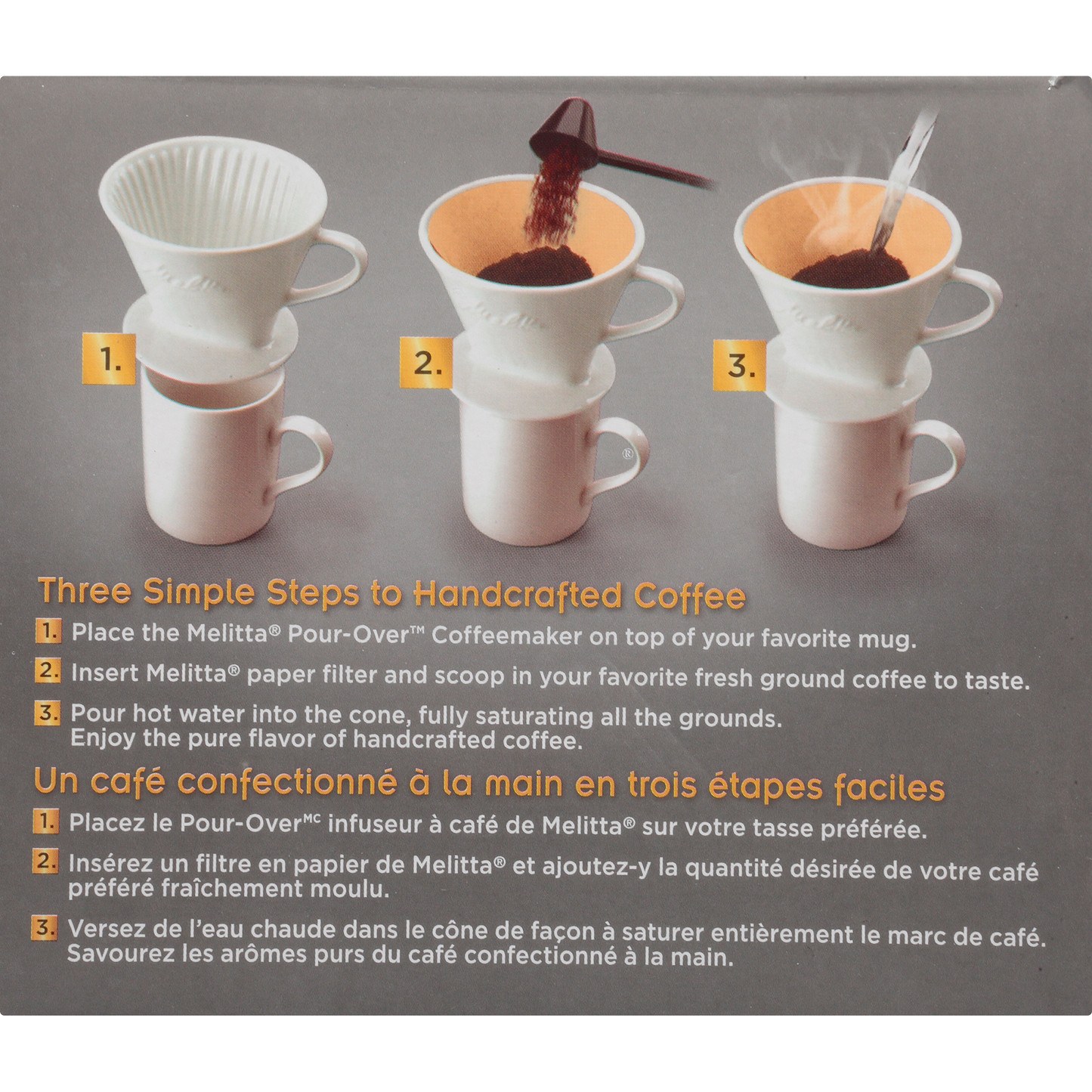 1-Cup Porcelain Pour-Over™ Coffeemaker