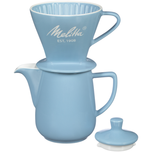 Heritage Series Porcelain Pour-Over™ Coffeemaker - Pastel Blue hover