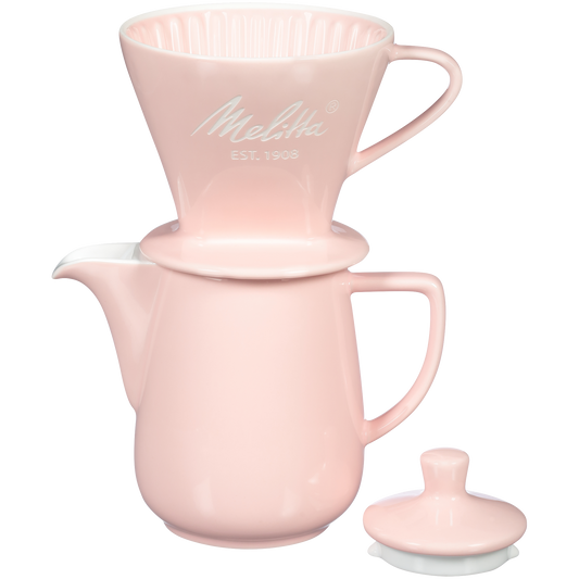 Heritage Series Porcelain Pour-Over™ Coffeemaker - Pastel Pink
