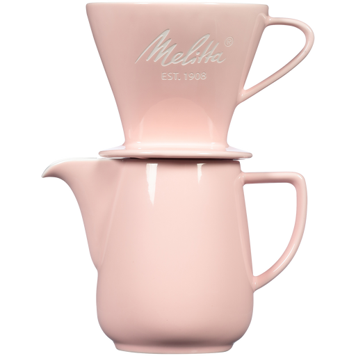 Heritage Series Porcelain Pour-Over™ Coffeemaker - Pastel Pink main