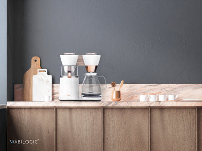 Melitta® Vision™ Copper White 12-Cup Luxe Drip Coffeemaker