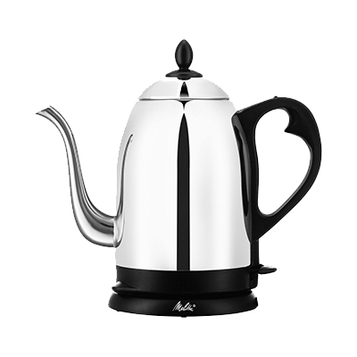 Melitta Pour Easy Deluxe 40oz Stainless Steel Pour-Over Goose Neck Kettle